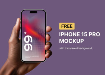 iPhone 15 Pro Figma Mockup