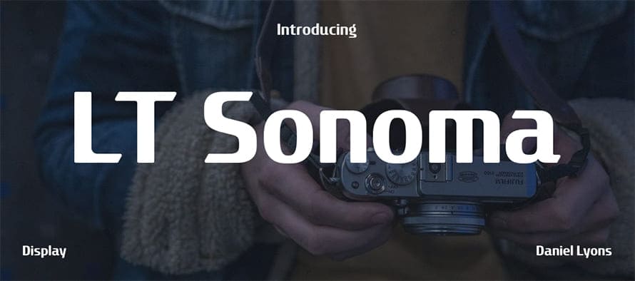 LT Sonoma Kostenlose Schriftart