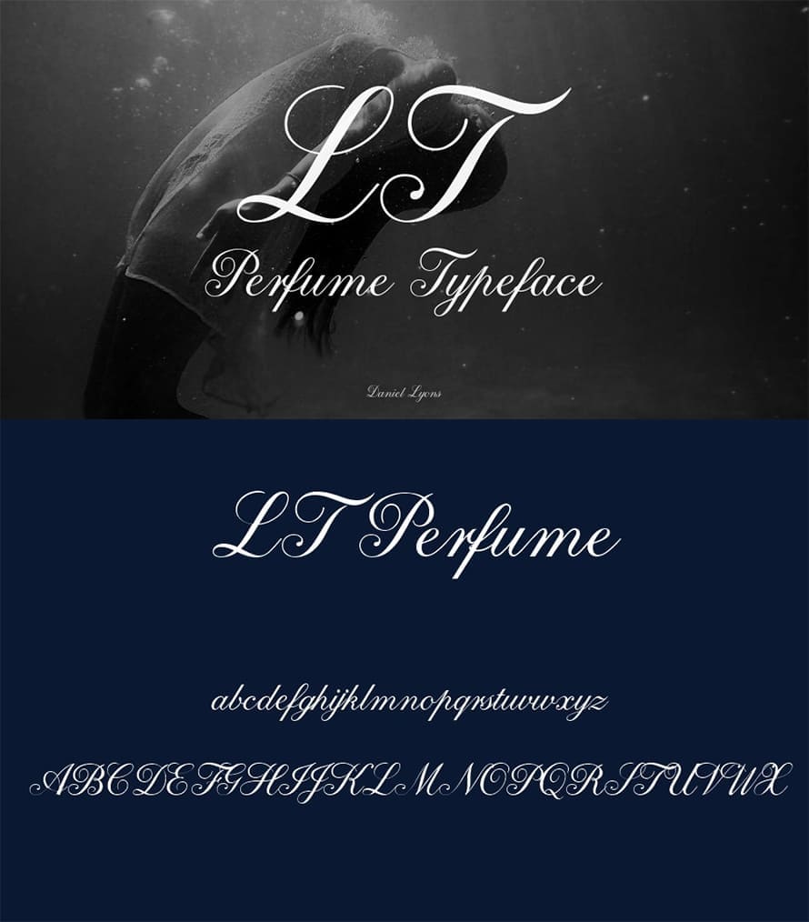 LT Perf ume Kostenlose Schriftart