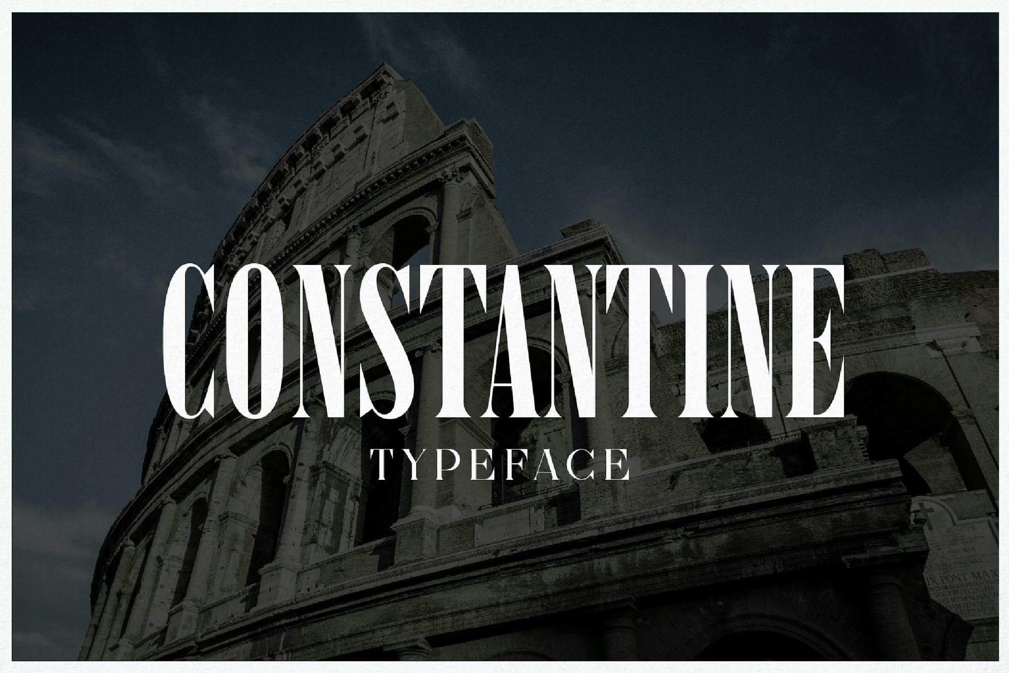 Constantine - Luxury Serif Font