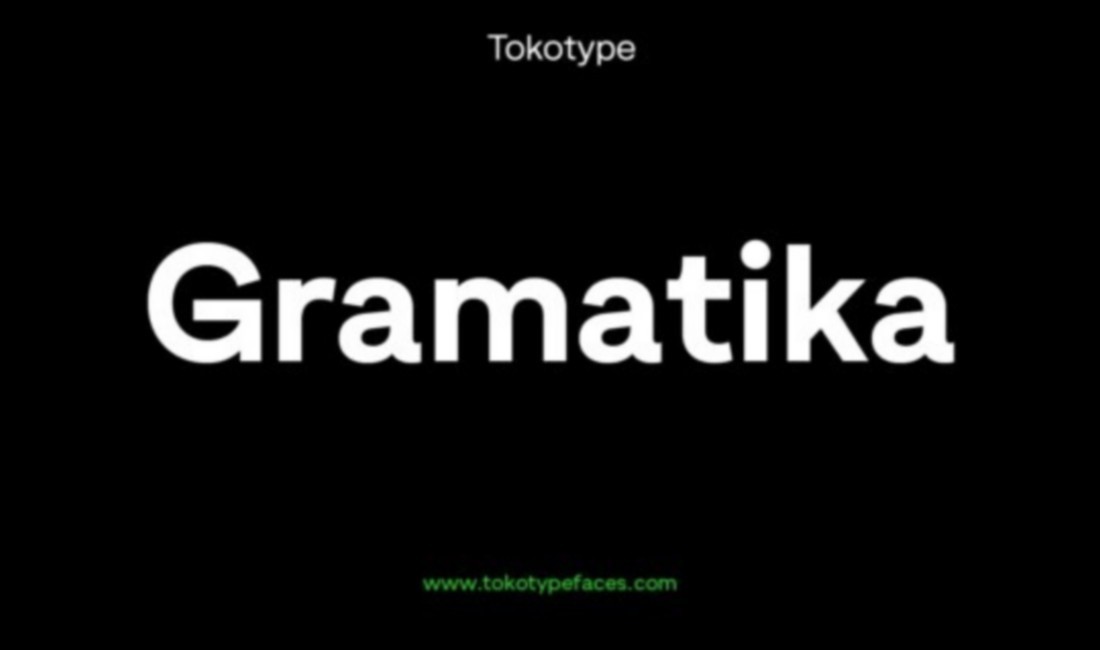 Gramatika - Kostenlose griechische Alphabet-Schriftart