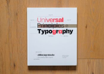 Photo of the Universal Principles of Typography book by Elliot Jay Stocks on Abduzeedo