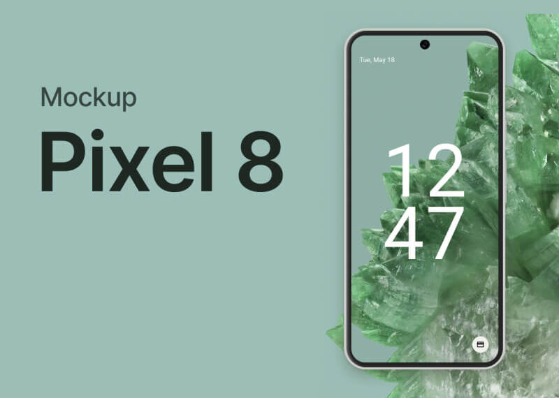 Google Pixel 8 Mockup for Figma