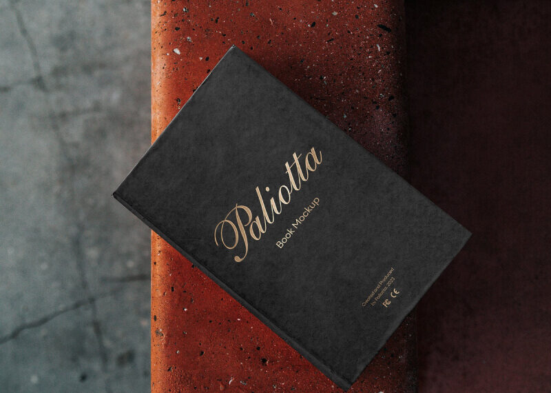 Softcover Book PSD Mockup