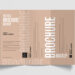 Free Top View Tri Fold Brochure Mockup