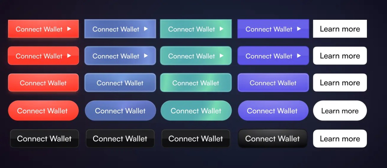 Free Minimalistic Buttons