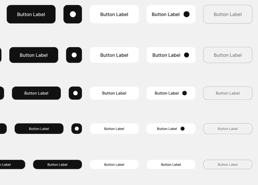 170+ Perfect Buttons Free UI Kit