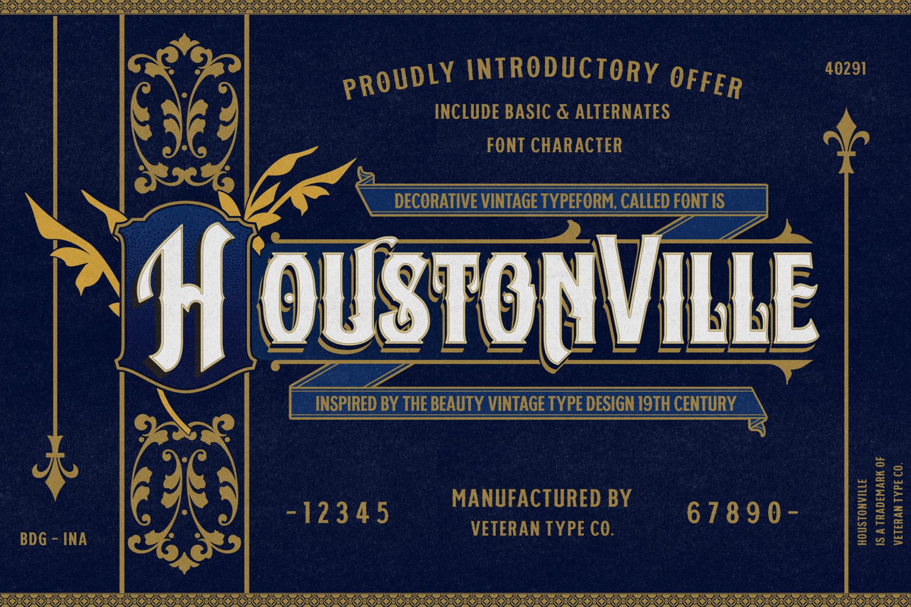 Houstonville Schriftart