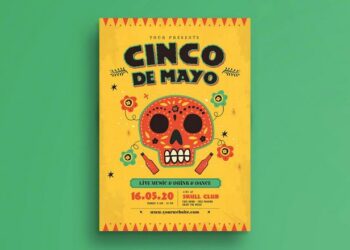 25+ Best Cinco De Mayo Templates: Flyers, Invitations, Posters & More