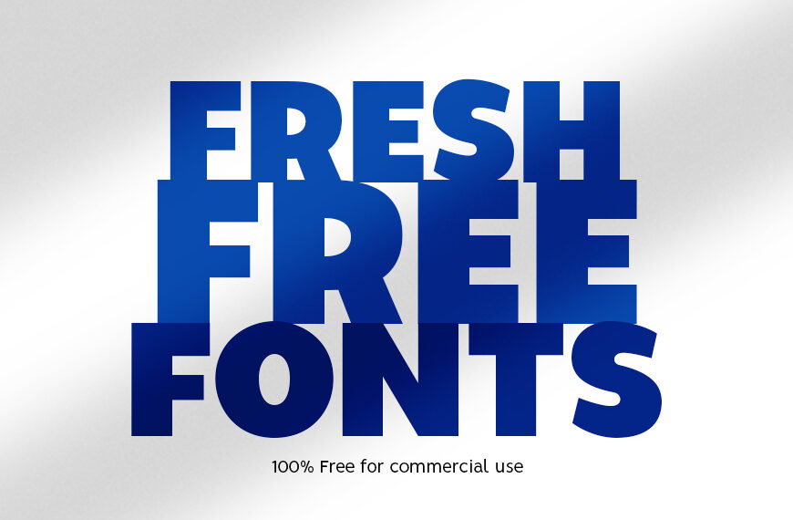 New Fresh Free Fonts
