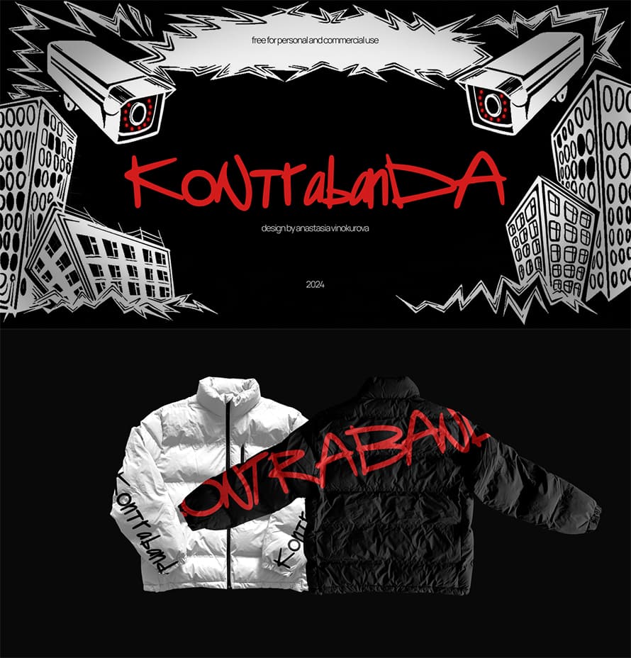 Kontrabanda New Font Free Font