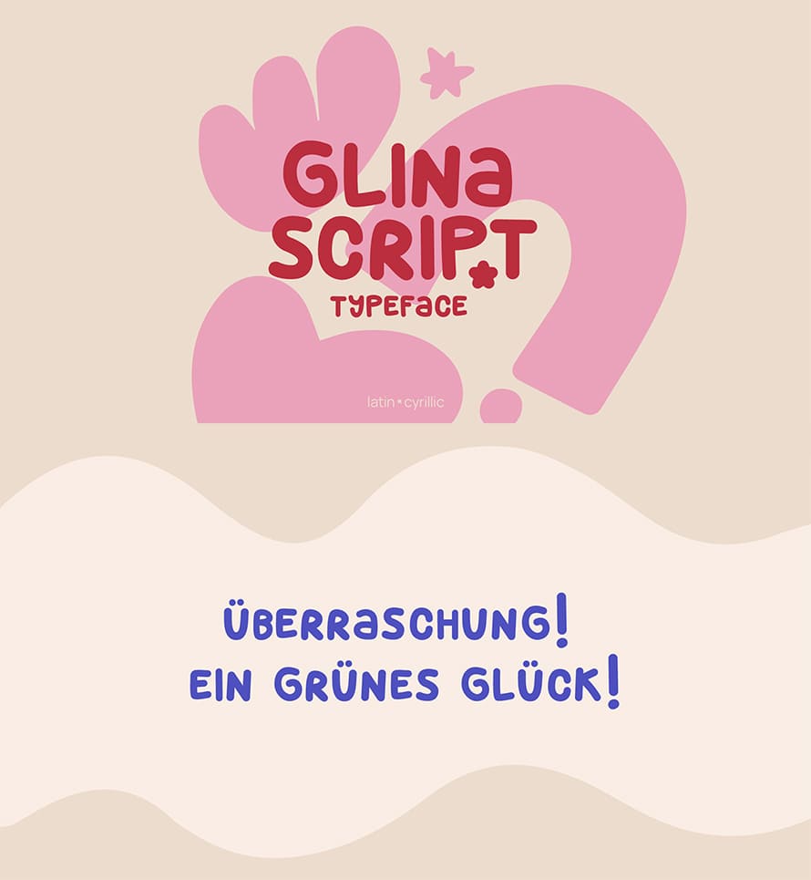 Glina Script Free Font