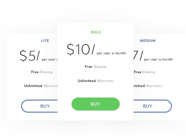 Pricing Freebie