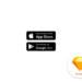 15+ Kostenlose Vorlagen für Mobil-Anwendung-Download-Buttons (App Store, Google Play)