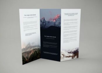 90+ Kostenlose Broschüren-Mockups & Vorlagen zum Herunterladen