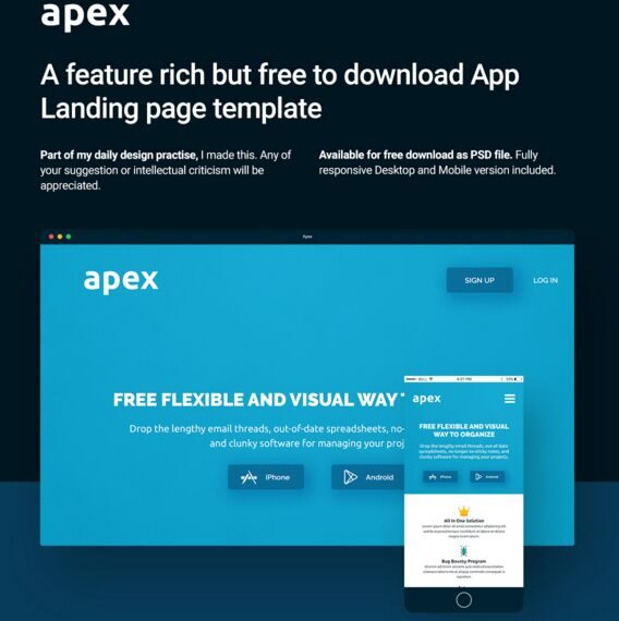 100+ Kostenlose Landing-Seiten- (Single Page App-) Vorlagen zur Steigerung der Conversion-Rate
