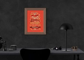 100+ Kostenlose realistische Poster- und Rahmen Mockups für Grafikdesigner
