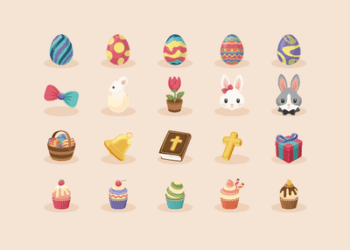 30+ Neue und Populäre Oster-Design-Freebies