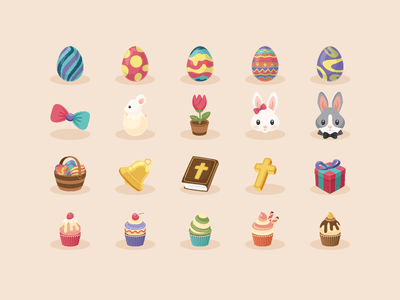 30+ Neue und Populäre Oster-Design-Freebies